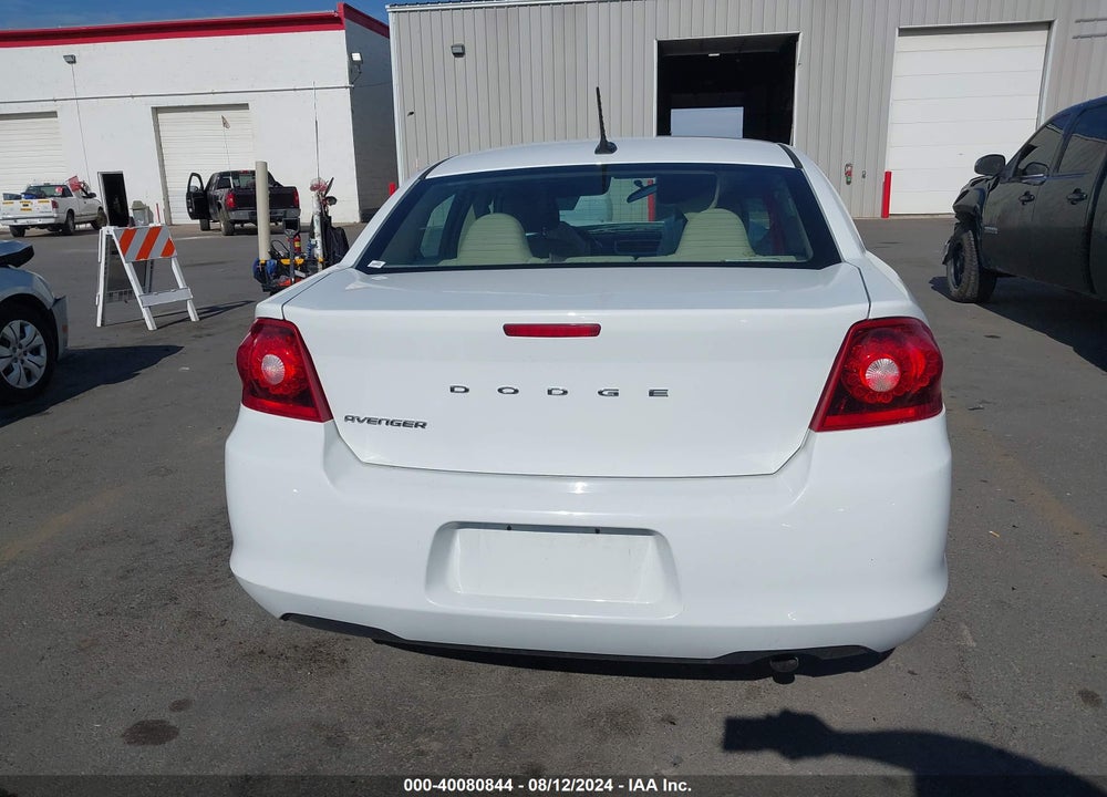 2014 DODGE AVENGER SE VIN: 1C3CDZAB1EN160327