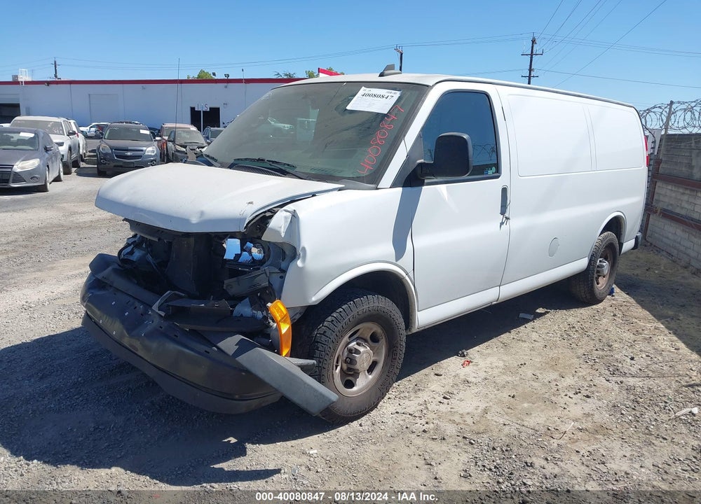 2019 CHEVROLET EXPRESS 2500 WORK VAN VIN: 1GCWGAFP3K1362143