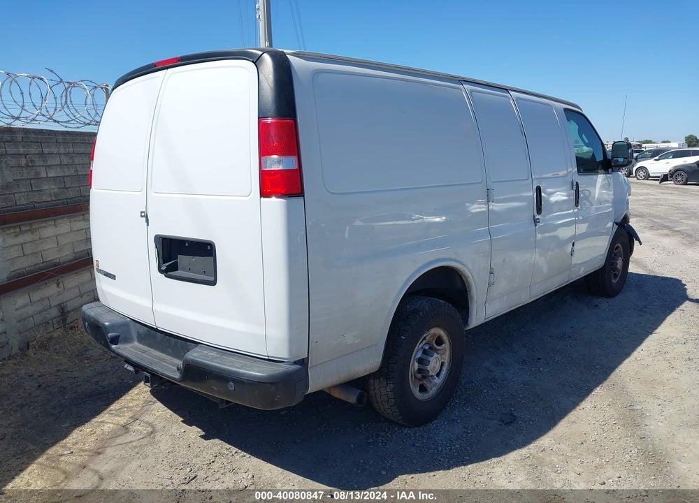 2019 CHEVROLET EXPRESS 2500 WORK VAN VIN: 1GCWGAFP3K1362143