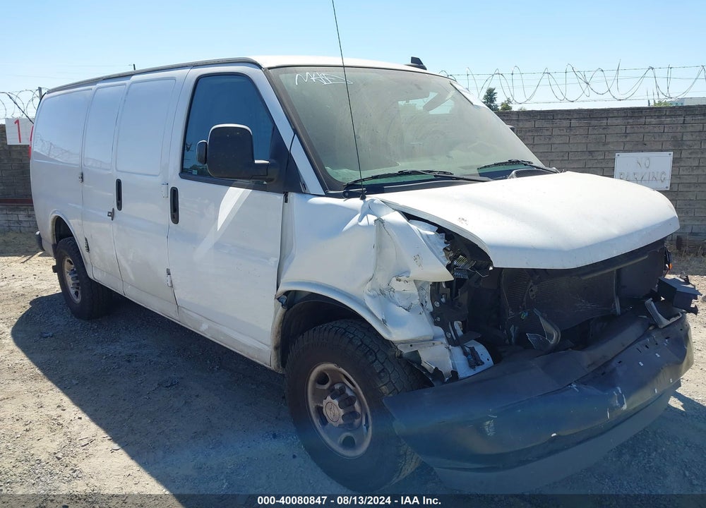 2019 CHEVROLET EXPRESS 2500 WORK VAN VIN: 1GCWGAFP3K1362143
