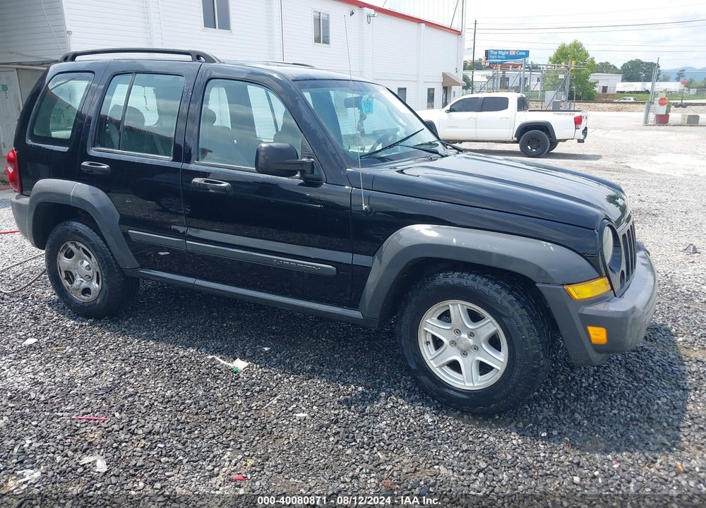 2006 JEEP LIBERTY SPORT VIN: 1J4GL48K56W282137