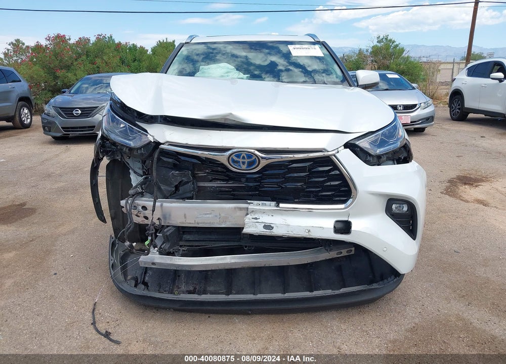 2022 TOYOTA HIGHLANDER HYBRID LIMITED VIN: 5TDYARAH3NS510386