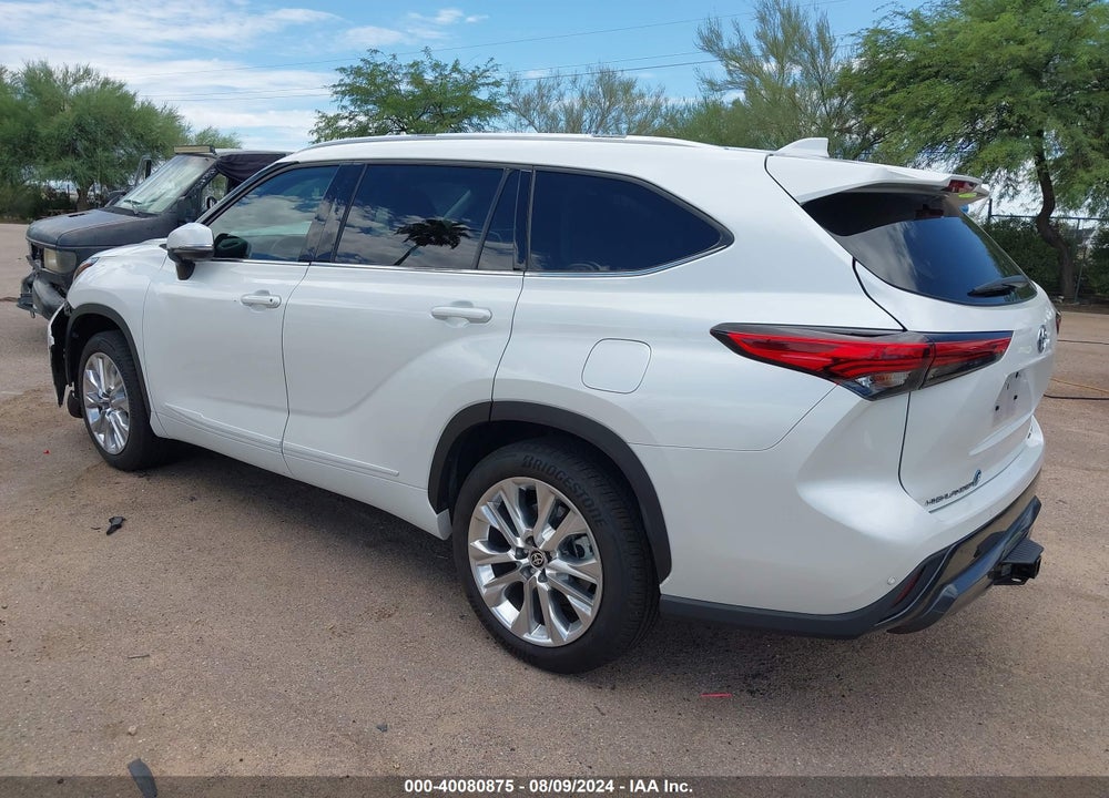 2022 TOYOTA HIGHLANDER HYBRID LIMITED VIN: 5TDYARAH3NS510386