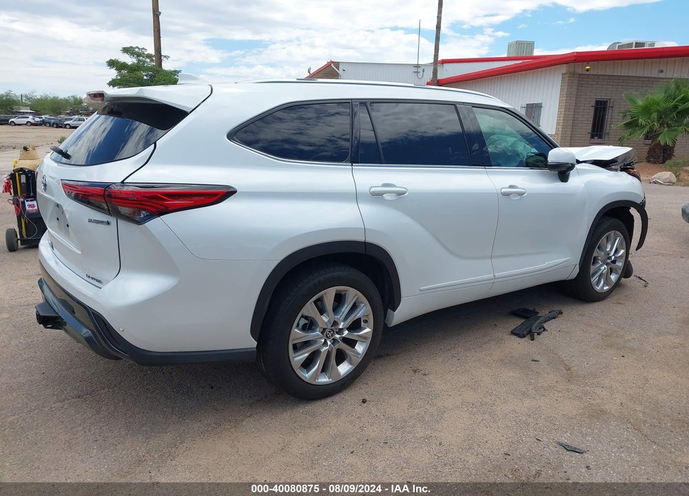 2022 TOYOTA HIGHLANDER HYBRID LIMITED VIN: 5TDYARAH3NS510386