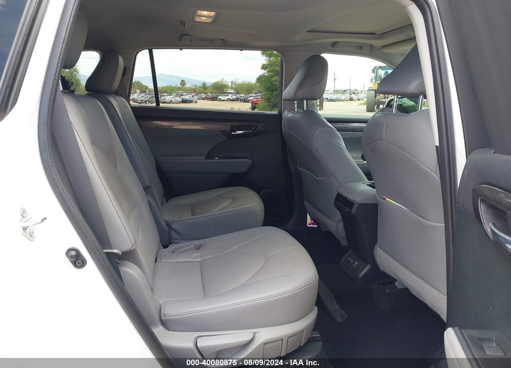 2022 TOYOTA HIGHLANDER HYBRID LIMITED VIN: 5TDYARAH3NS510386