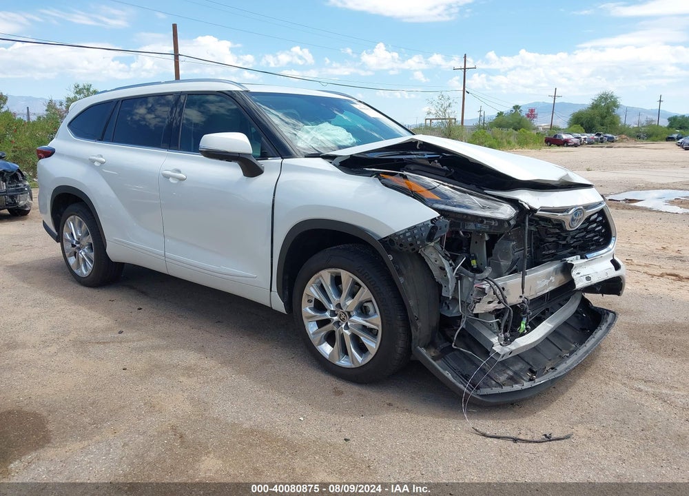 2022 TOYOTA HIGHLANDER HYBRID LIMITED VIN: 5TDYARAH3NS510386