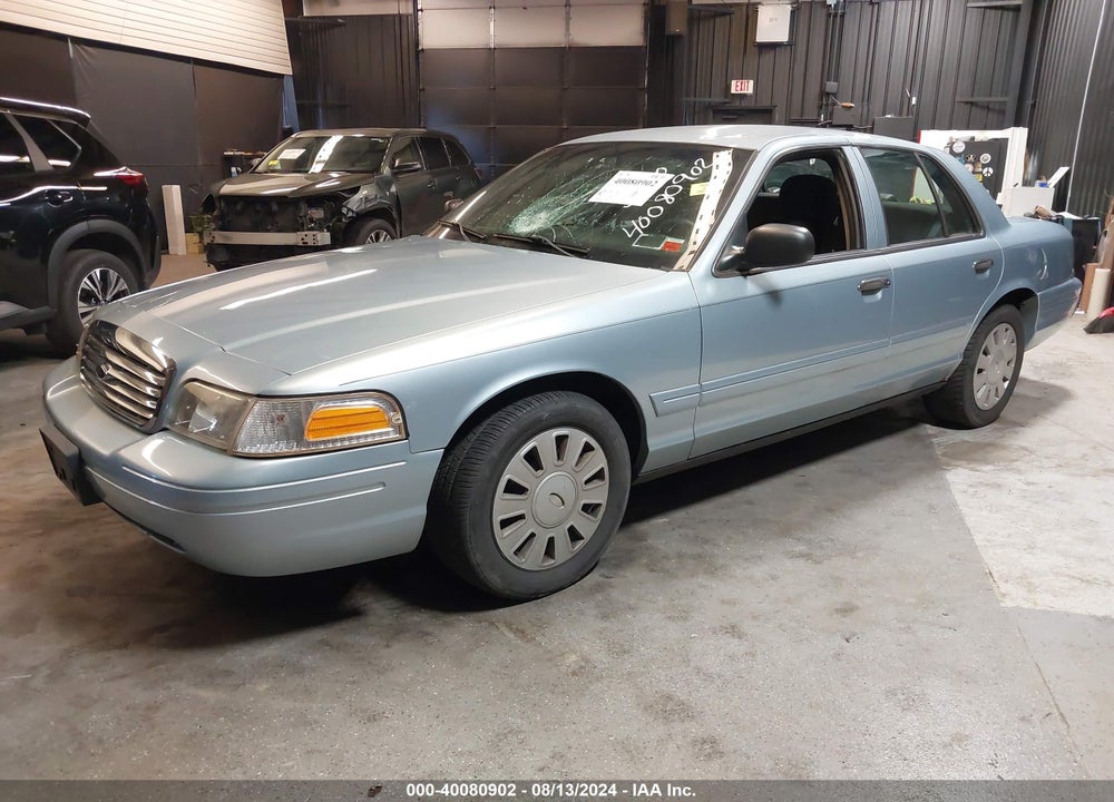 2008 FORD CROWN VICTORIA POLICE/POLICE INTERCEPTOR VIN: 2FAHP71V38X169496