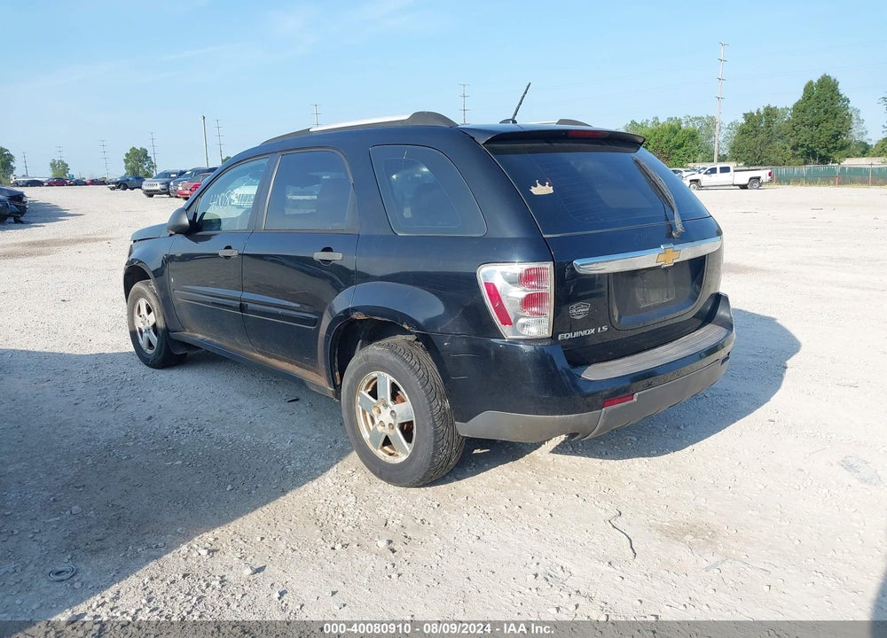 2008 CHEVROLET EQUINOX LS VIN: 2CNDL23F886295626