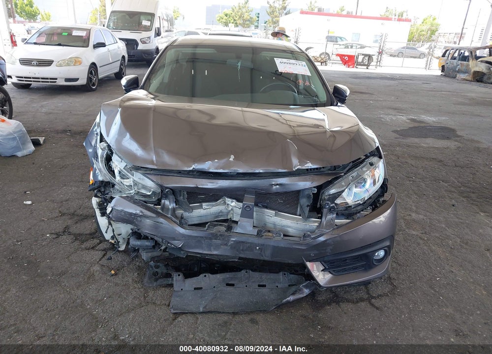 2018 HONDA CIVIC EX-T VIN: JHMFC1F33JX005970