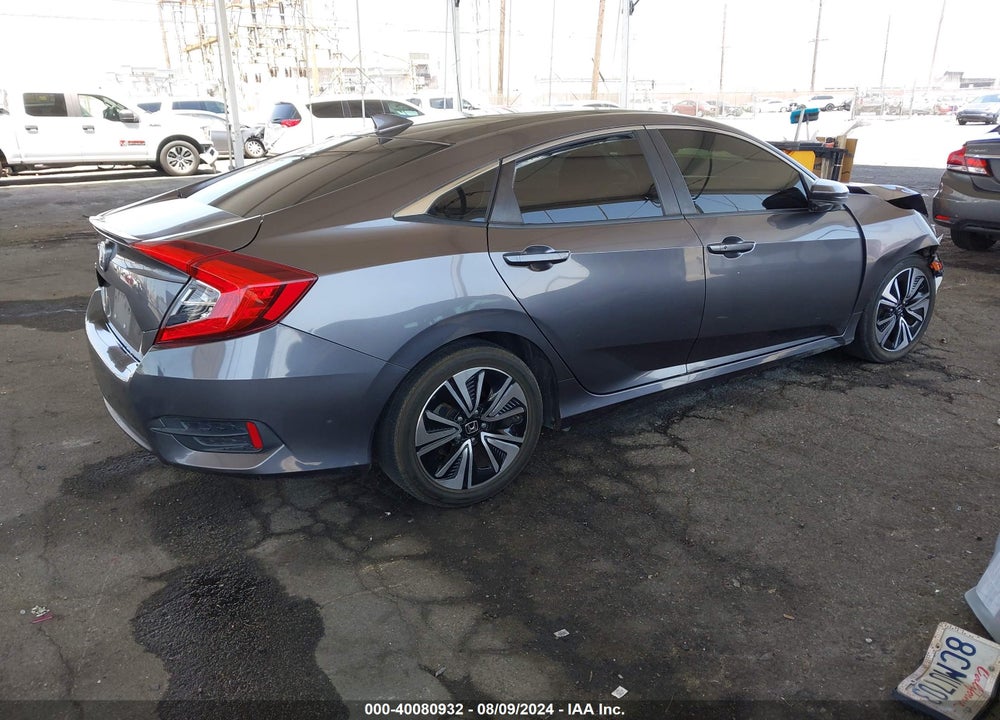 2018 HONDA CIVIC EX-T VIN: JHMFC1F33JX005970