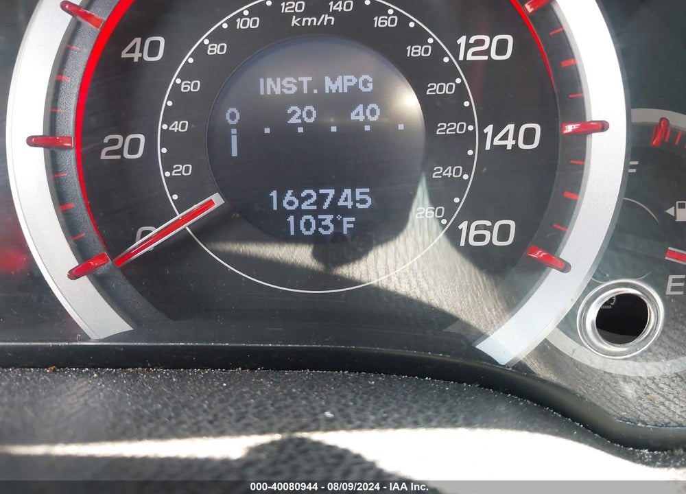 2012 ACURA TSX 2.4 VIN: JH4CU2F88CC001604