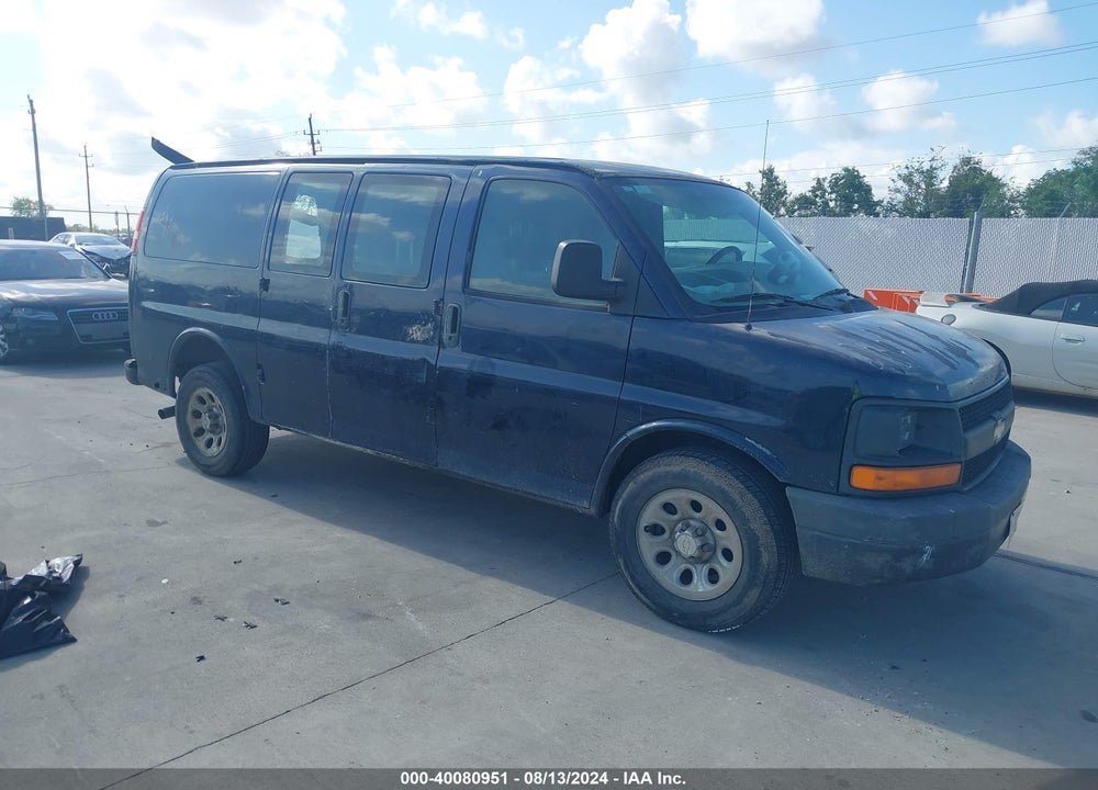 2009 CHEVROLET EXPRESS 1500 WORK VAN VIN: 1GCFG154591161006
