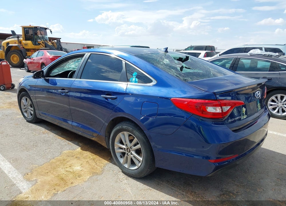 2016 HYUNDAI SONATA SE VIN: 5NPE24AF2GH333677