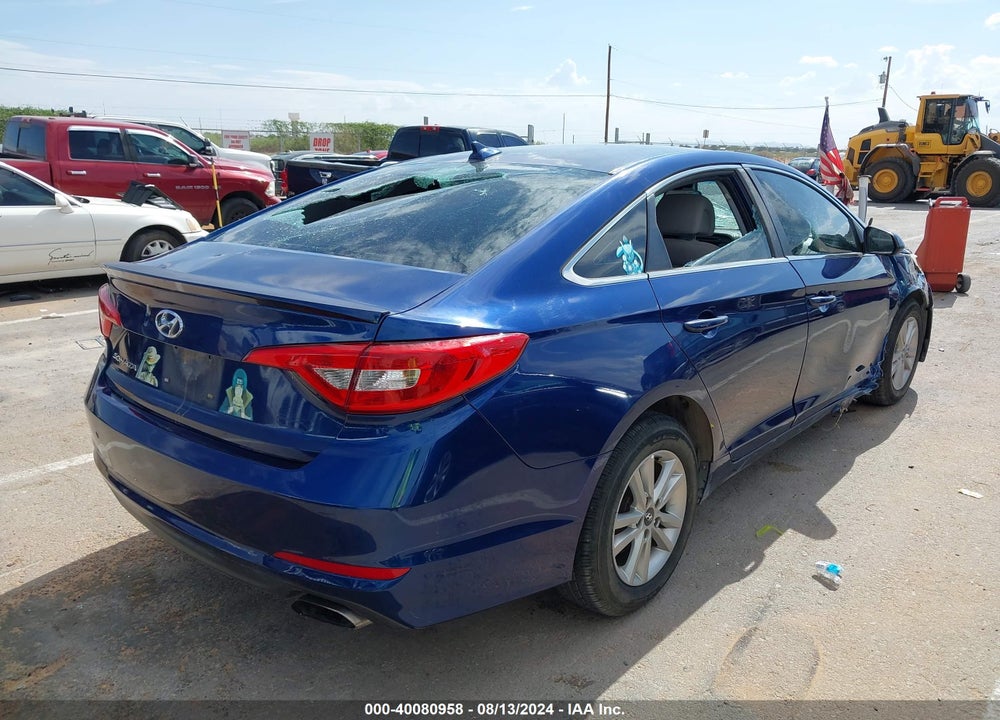 2016 HYUNDAI SONATA SE VIN: 5NPE24AF2GH333677