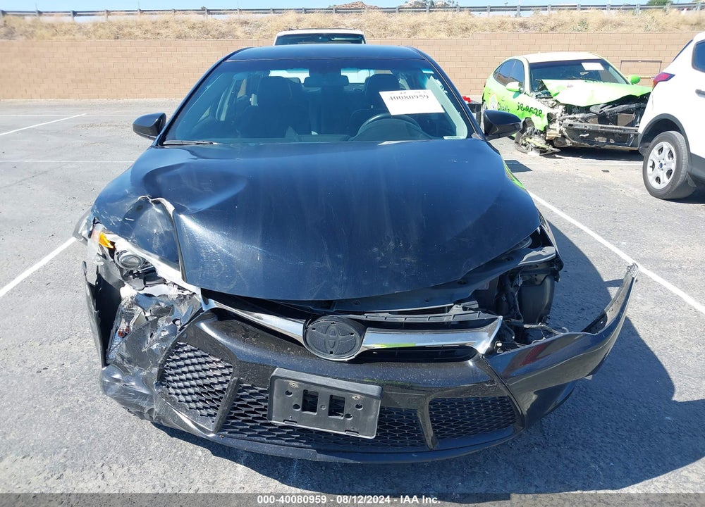 2015 TOYOTA CAMRY SE VIN: 4T1BF1FKXFU075856