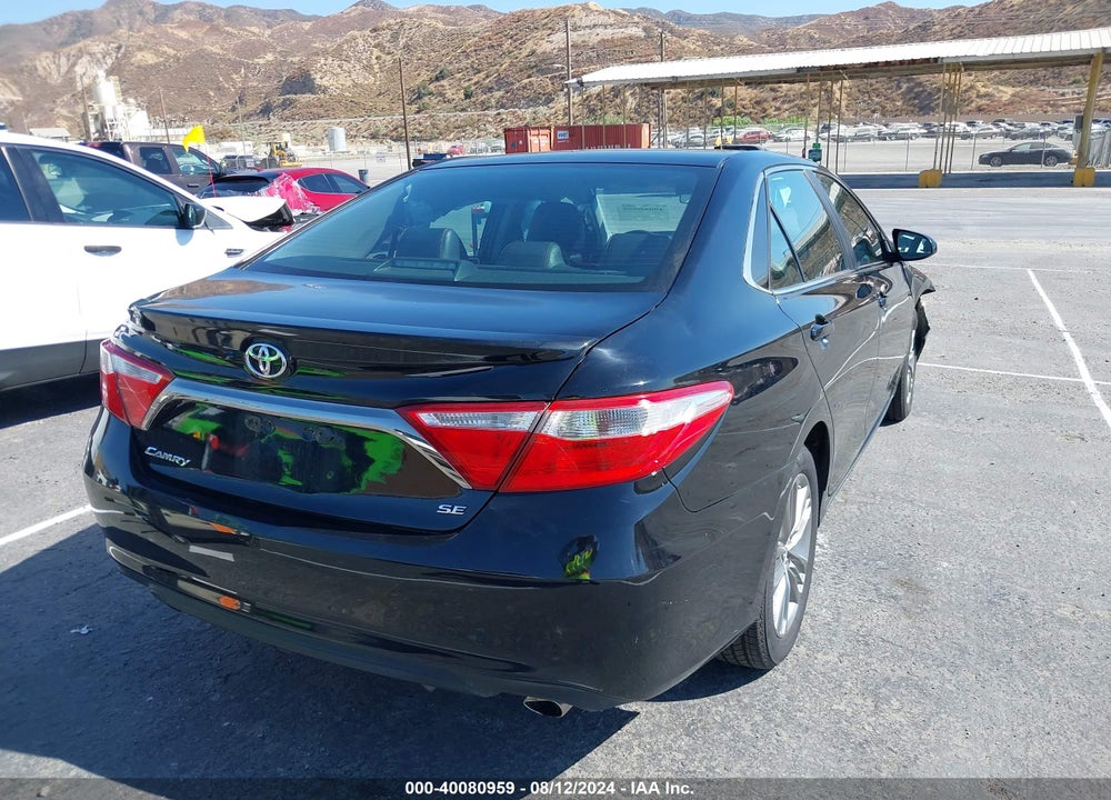 2015 TOYOTA CAMRY SE VIN: 4T1BF1FKXFU075856