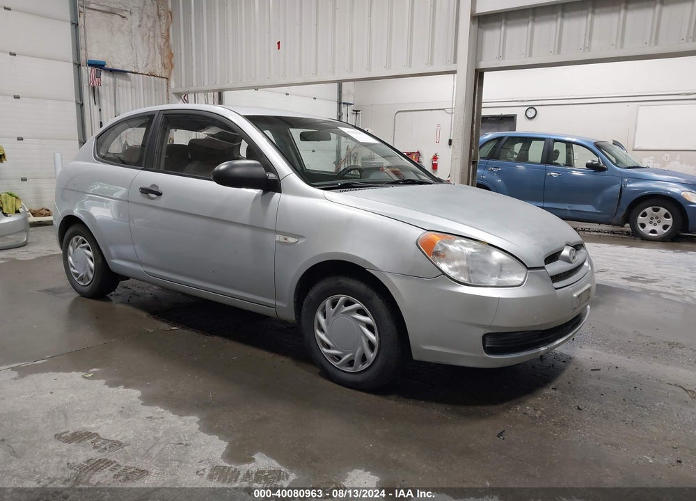 2007 HYUNDAI ACCENT GS VIN: KMHCM36C57U032140