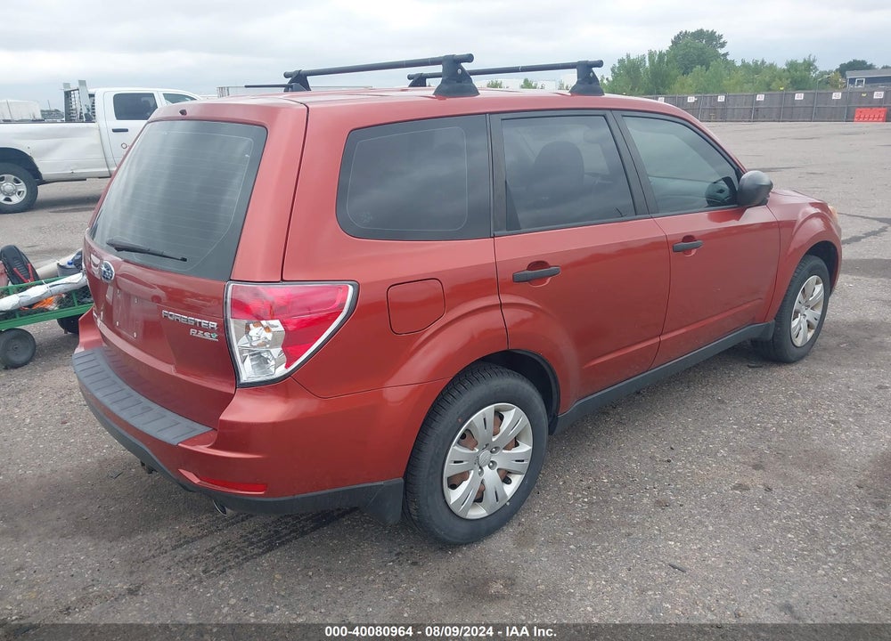 2011 SUBARU FORESTER 2.5X VIN: JF2SHAAC9BH735954