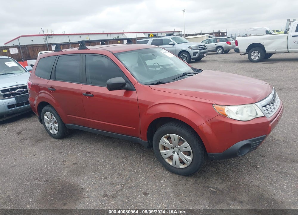 2011 SUBARU FORESTER 2.5X VIN: JF2SHAAC9BH735954