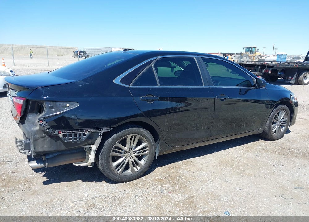 2016 TOYOTA CAMRY SE VIN: 4T1BF1FK6GU245440