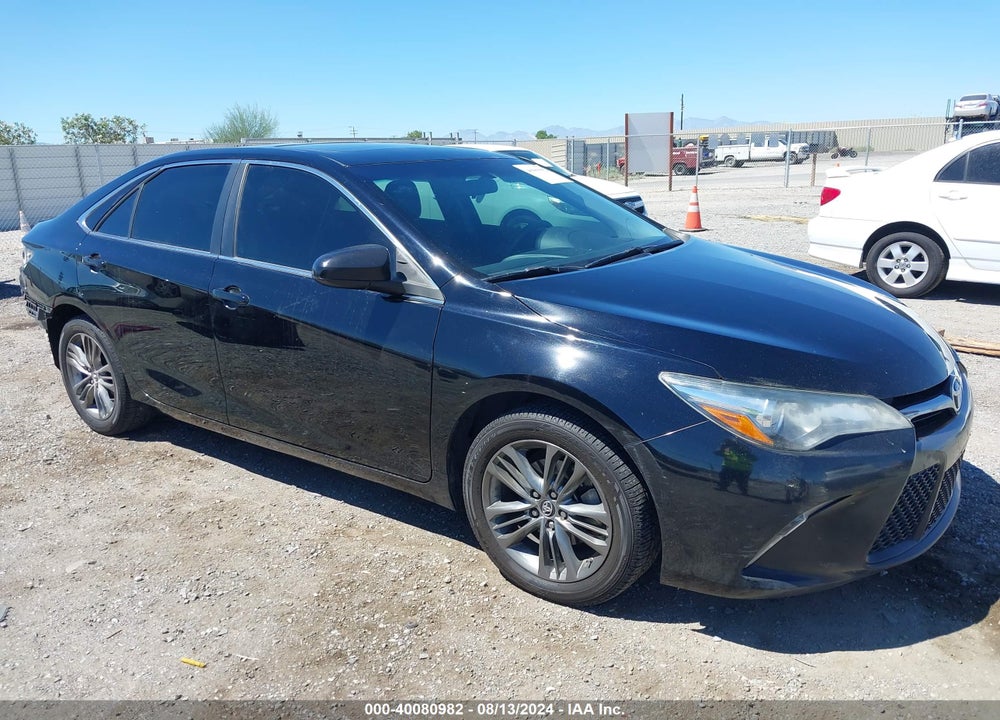 2016 TOYOTA CAMRY SE VIN: 4T1BF1FK6GU245440