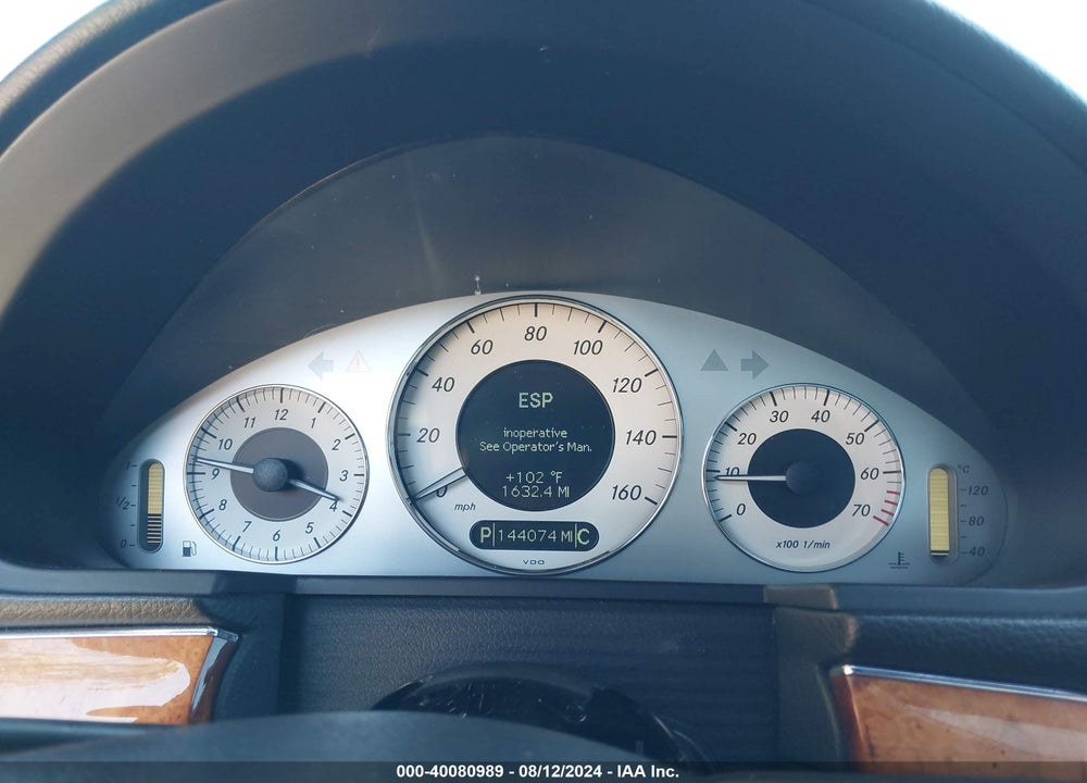2007 MERCEDES-BENZ E 550 VIN: WDBUF72X67B163428