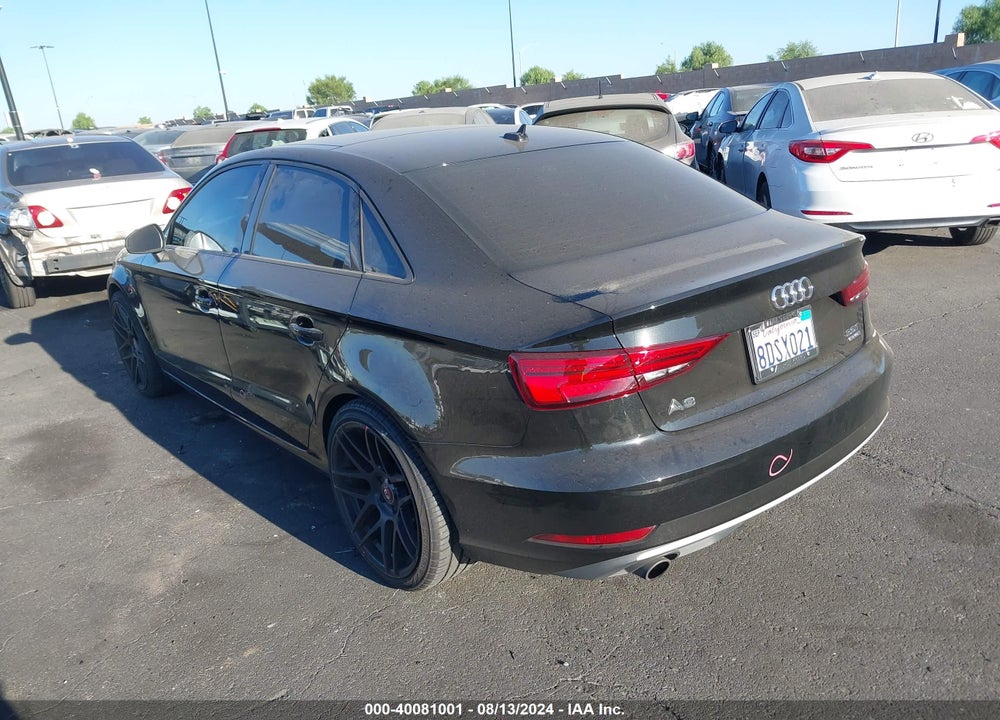 2018 AUDI A3 2.0T PREMIUM/2.0T TECH PREMIUM VIN: WAUB8GFF1J1044149