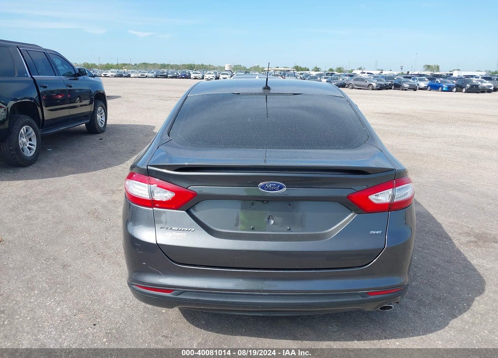 2016 FORD FUSION SE VIN: 3FA6P0H73GR389658