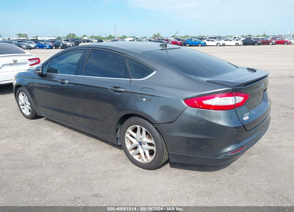 2016 FORD FUSION SE VIN: 3FA6P0H73GR389658