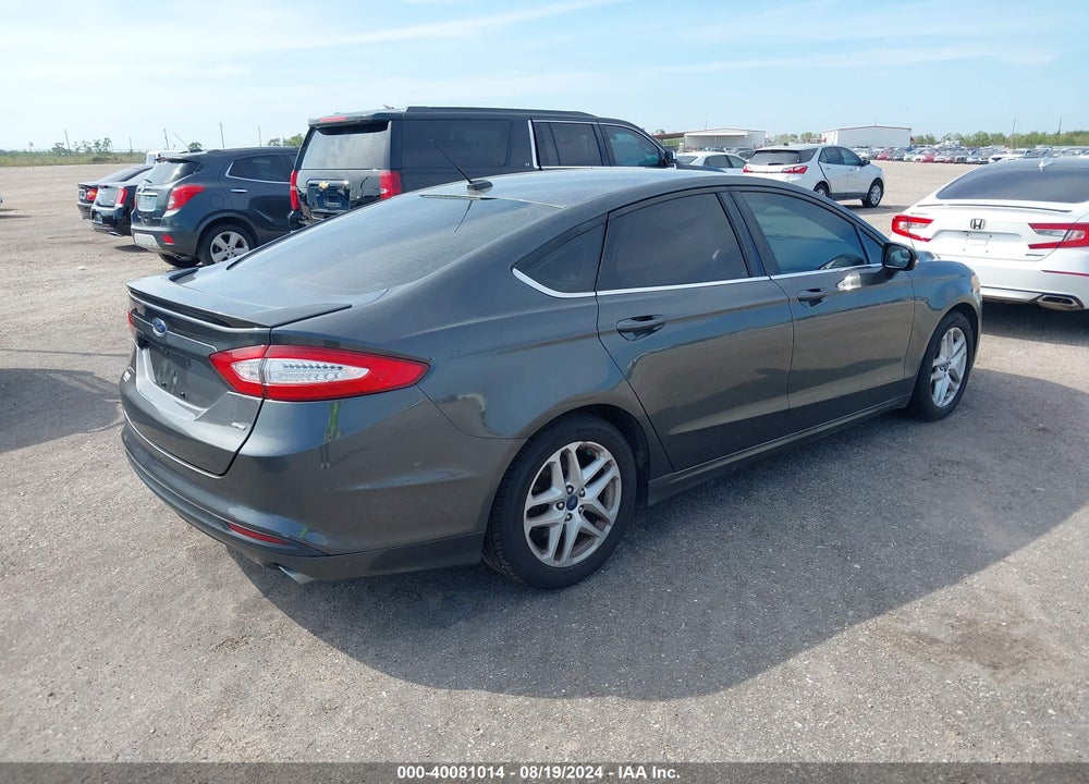 2016 FORD FUSION SE VIN: 3FA6P0H73GR389658