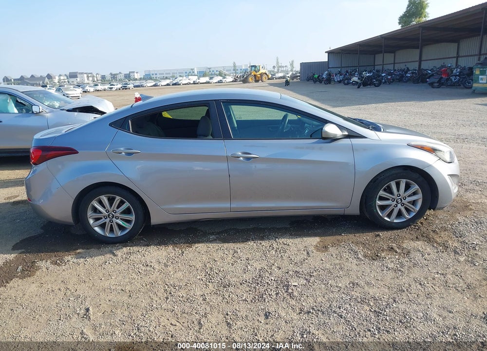 2015 HYUNDAI ELANTRA SE VIN: 5NPDH4AE6FH638602