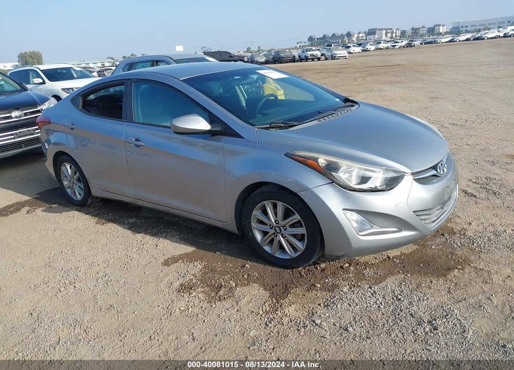 2015 HYUNDAI ELANTRA SE VIN: 5NPDH4AE6FH638602