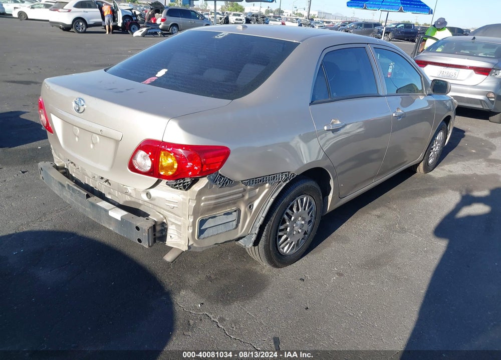 2010 TOYOTA COROLLA LE VIN: 1NXBU4EEXAZ304113