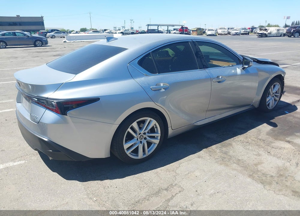 2022 LEXUS IS 300 VIN: JTHAA1D29N5120648