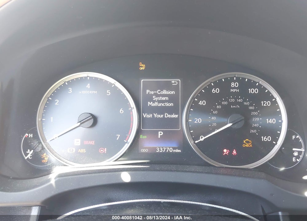 2022 LEXUS IS 300 VIN: JTHAA1D29N5120648