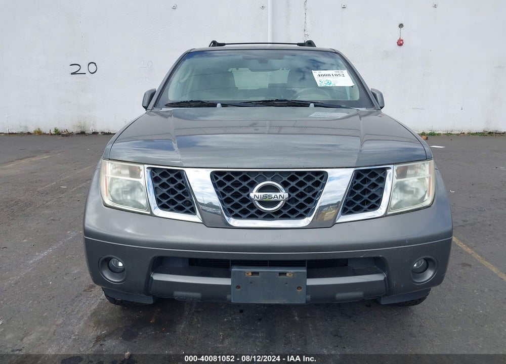 2005 NISSAN PATHFINDER LE VIN: 5N1AR18W45C704485