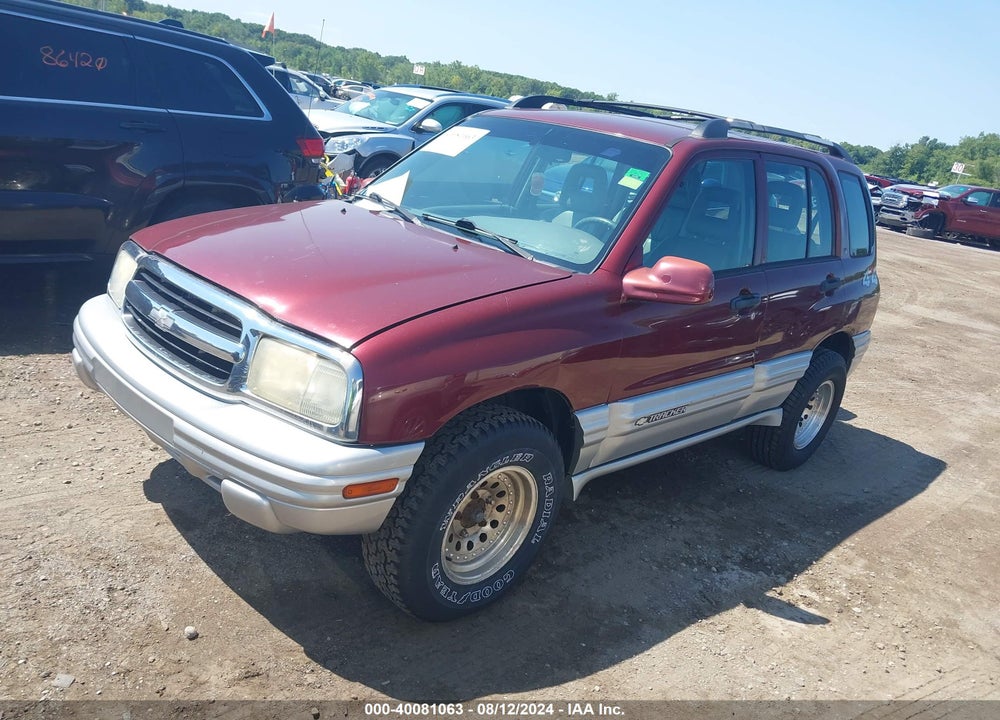 2002 CHEVROLET TRACKER HARD TOP LT VIN: 2CNBJ634026901933