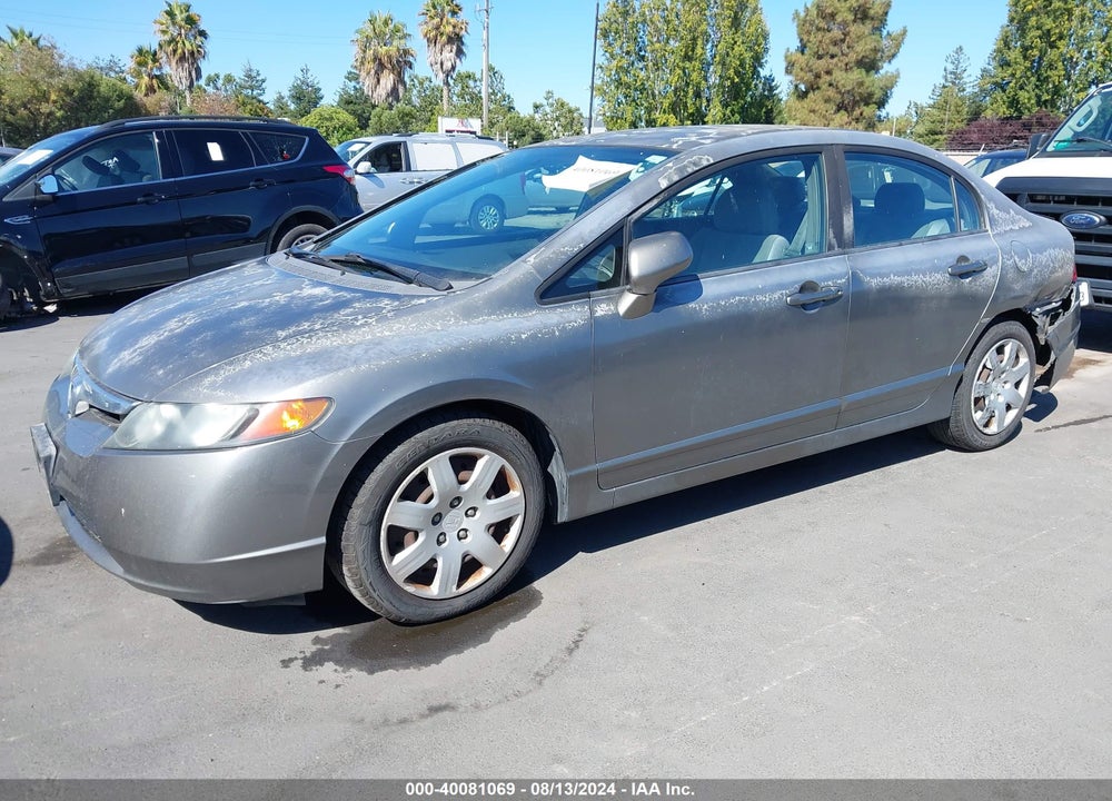 2008 HONDA CIVIC SDN LX VIN: 2HGFA16548H503233