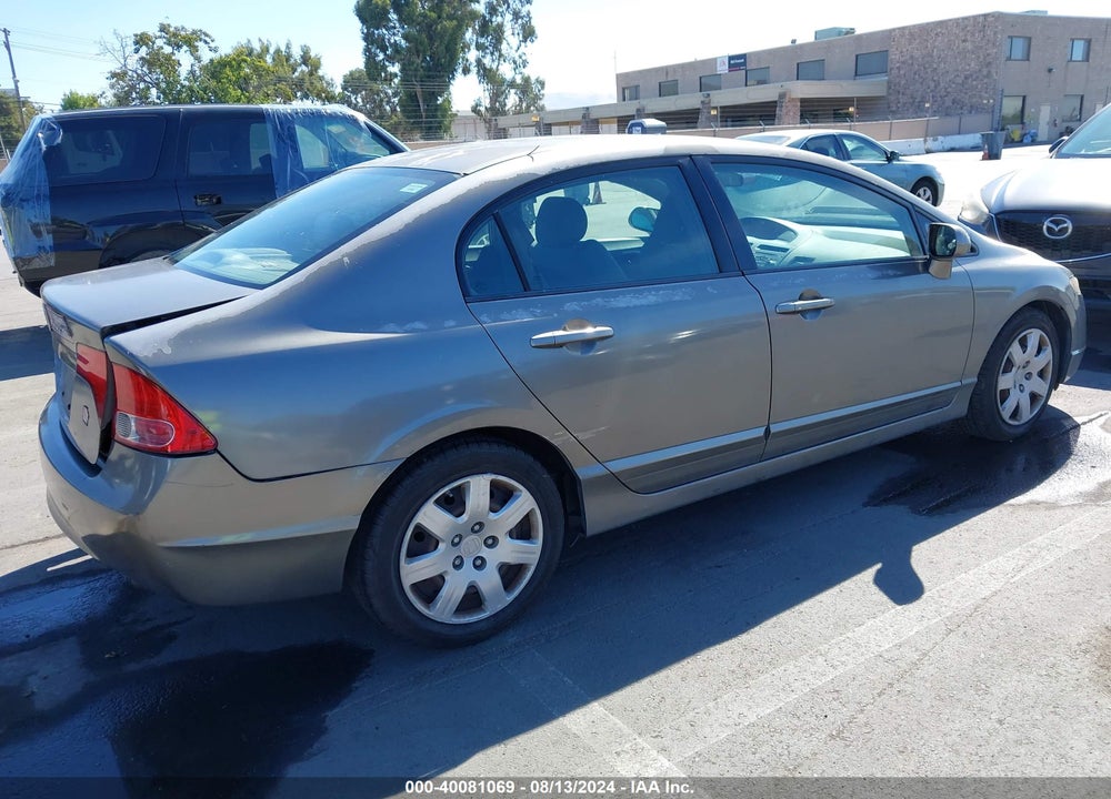 2008 HONDA CIVIC SDN LX VIN: 2HGFA16548H503233