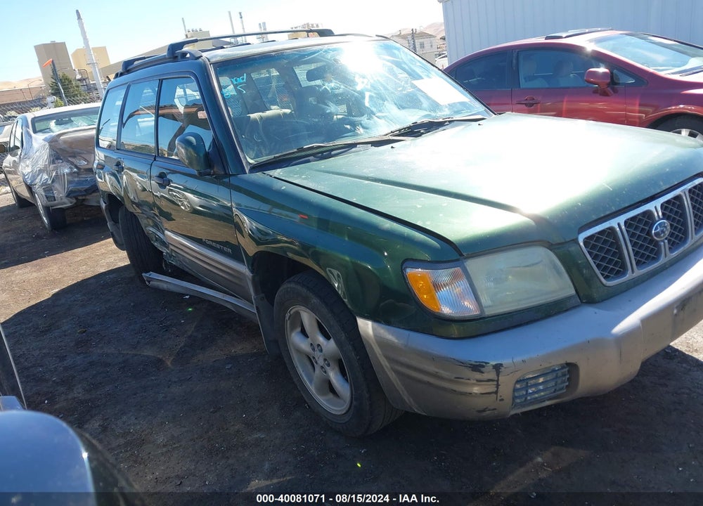 2002 SUBARU FORESTER S VIN: JF1SF65552H716384