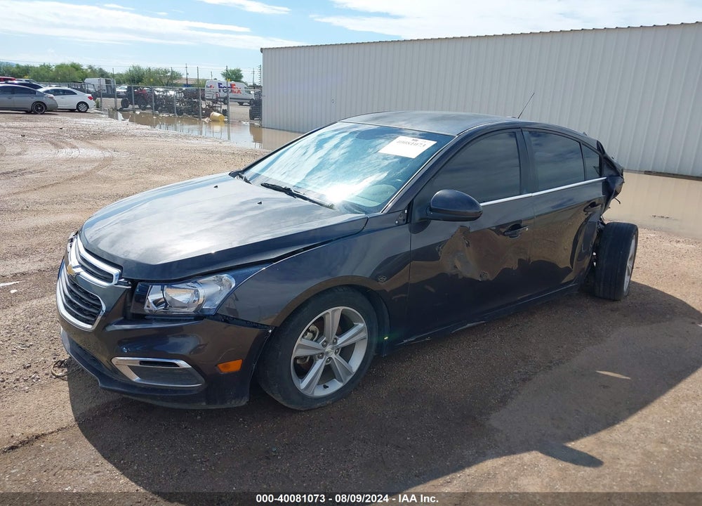 2015 CHEVROLET CRUZE 2LT AUTO VIN: 1G1PE5SB5F7262682
