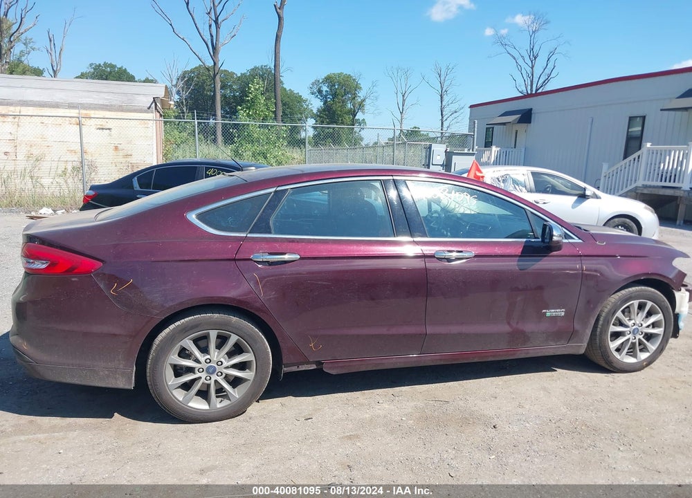 2017 FORD FUSION ENERGI SE LUXURY VIN: 3FA6P0PU0HR409857