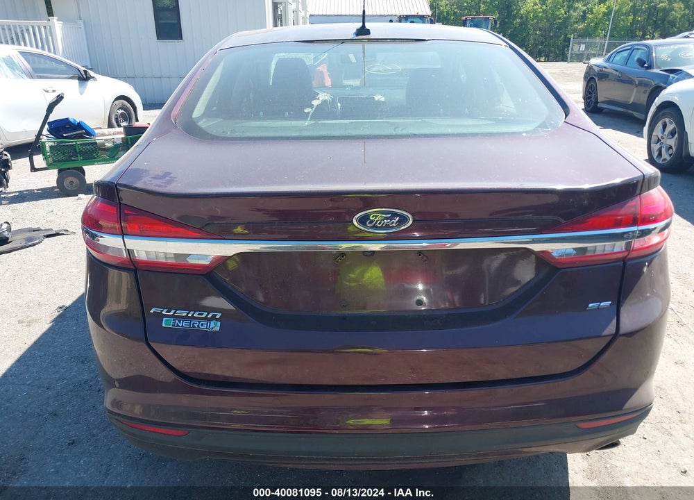 2017 FORD FUSION ENERGI SE LUXURY VIN: 3FA6P0PU0HR409857