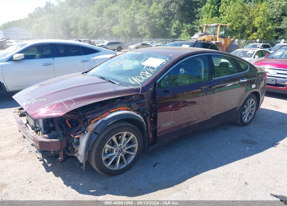 2017 FORD FUSION ENERGI SE LUXURY VIN: 3FA6P0PU0HR409857