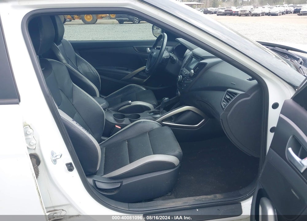 2016 HYUNDAI VELOSTER TURBO VIN: KMHTC6AE6GU251542