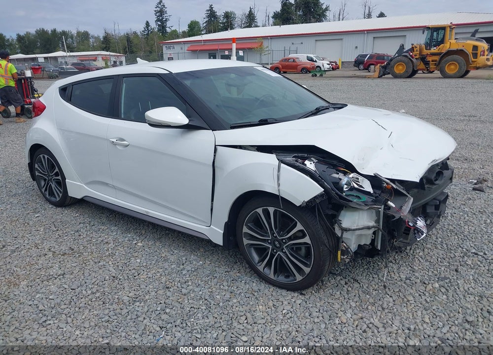 2016 HYUNDAI VELOSTER TURBO VIN: KMHTC6AE6GU251542