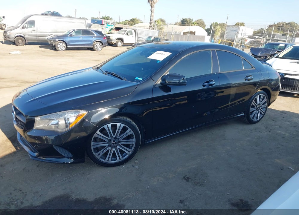 2018 MERCEDES-BENZ CLA 250 VIN: WDDSJ4EB1JN656354