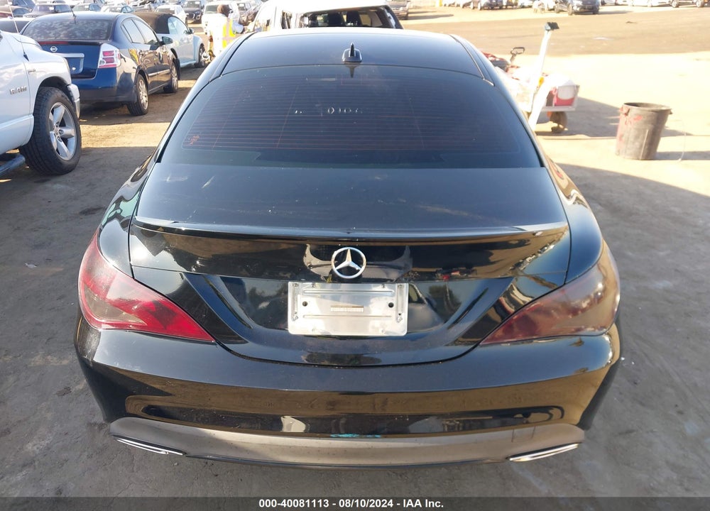2018 MERCEDES-BENZ CLA 250 VIN: WDDSJ4EB1JN656354