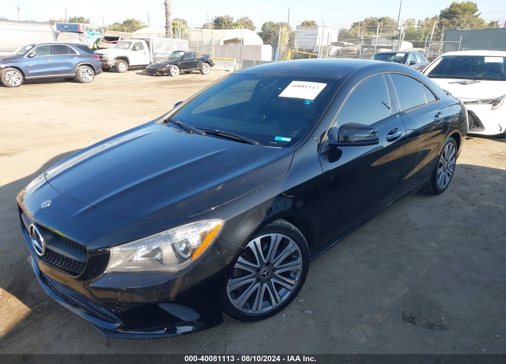 2018 MERCEDES-BENZ CLA 250 VIN: WDDSJ4EB1JN656354
