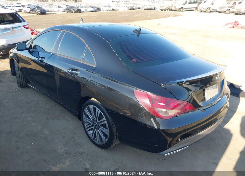 2018 MERCEDES-BENZ CLA 250 VIN: WDDSJ4EB1JN656354
